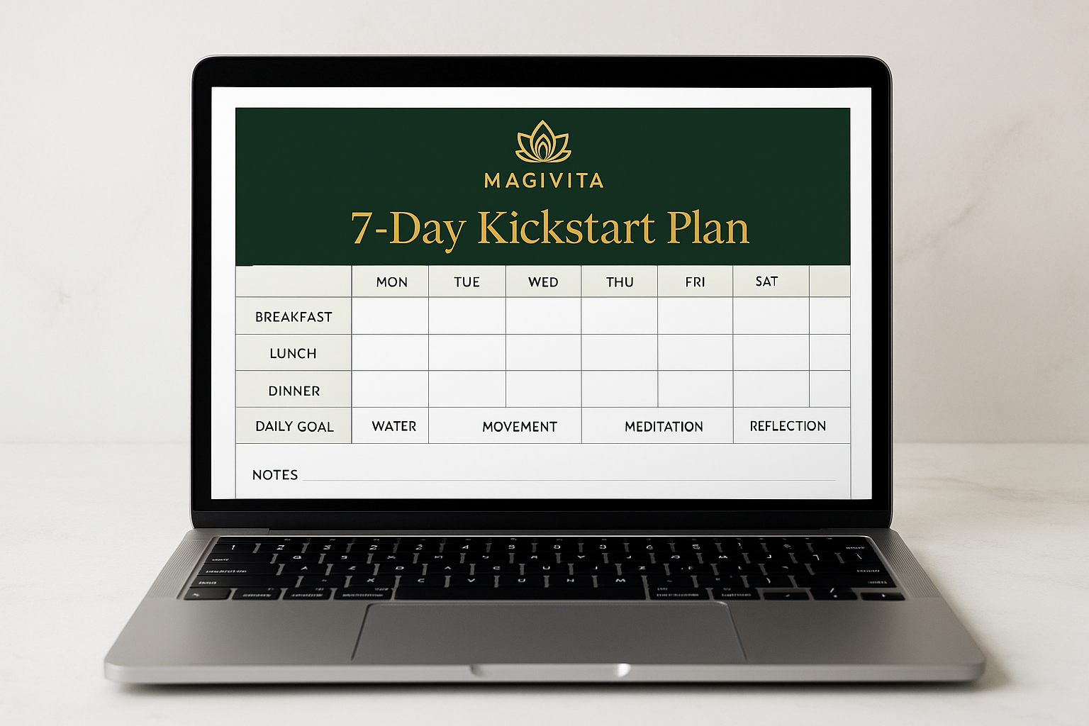 7 Day MagiVita Kickstart Plan